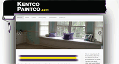 Desktop Screenshot of kentcopaintco.com